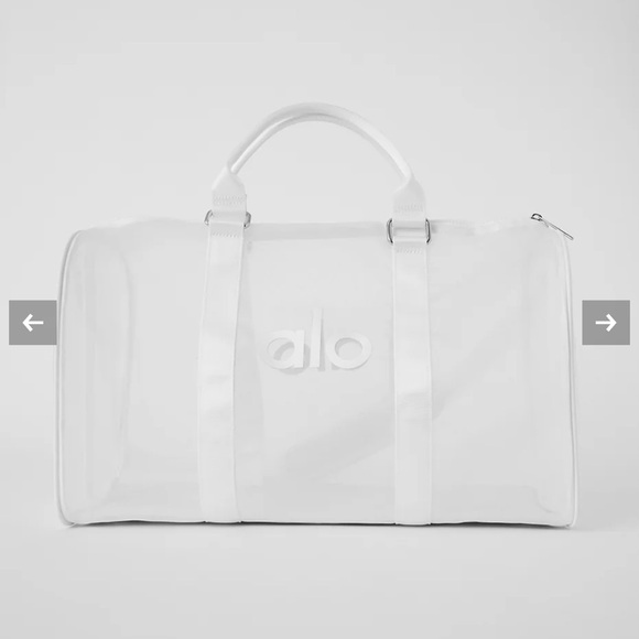 ALO SHEER DUFFLE Bag BNWT - Picture 5 of 9